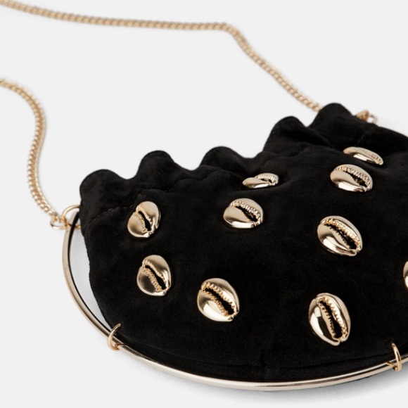 NWT Zara Leather Mini Crossbody - Picture 2 of 7